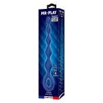 MR PLAY - PERLE ANAL IN SILICONE BLU E PLUG ANAL 20,4 CM